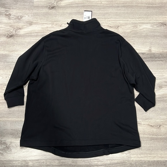 Nike Sportswear Club Fleece Women's Oversized Mock-Neck Sweatshirt (Plus Size) - Picture 5 of 5